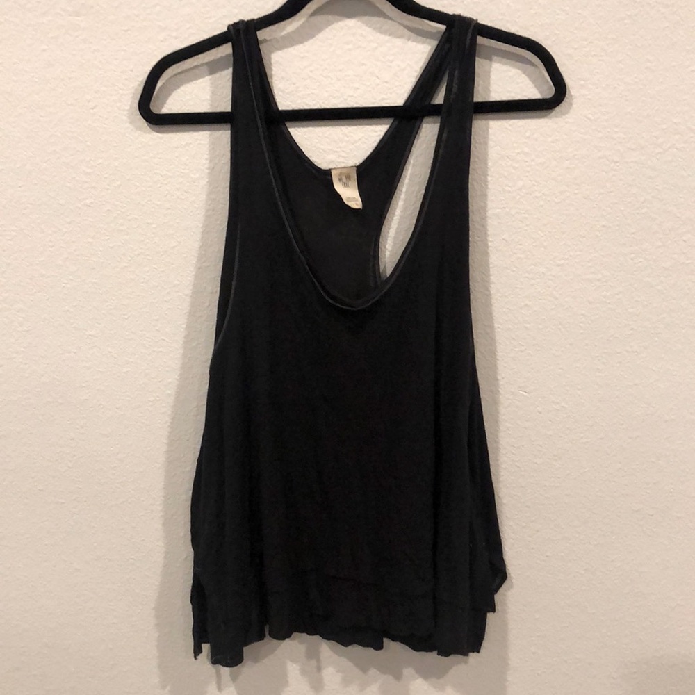 Black free people tank top